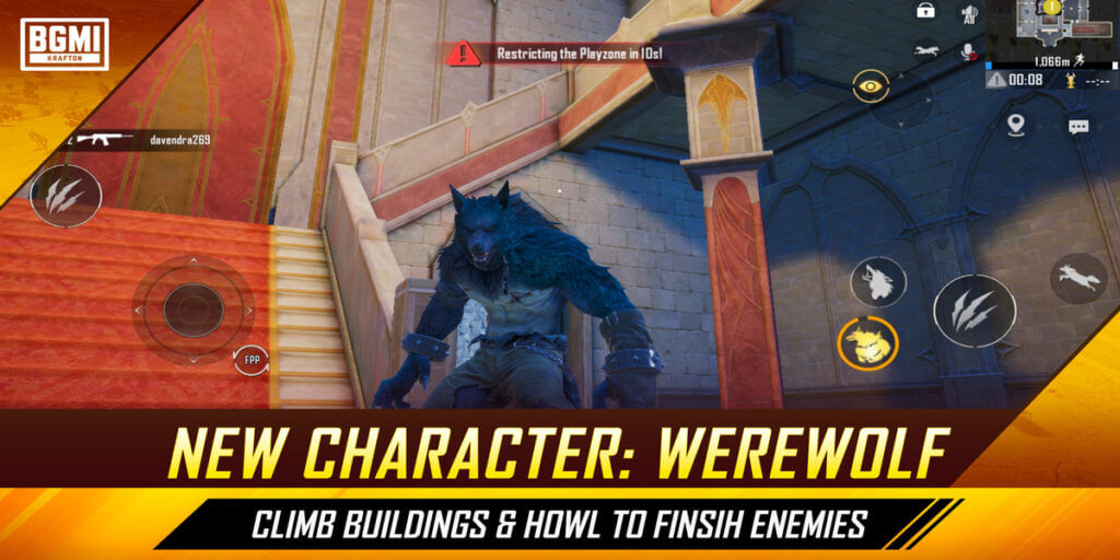 BGMI 3.4 Werewolf