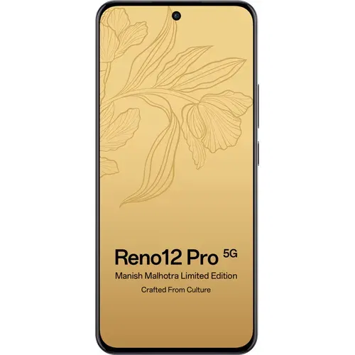 OPPO Reno12 Pro Manish Malhotra Limited Edition Front