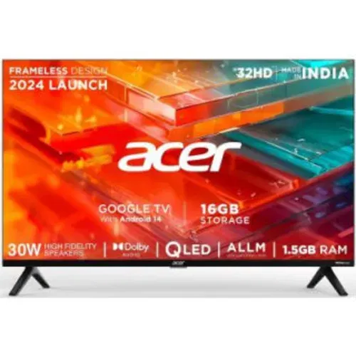 Acer V PRO Series AR32QDXGU2841AT 32 inch (81 cm) QLED HD-Ready Front