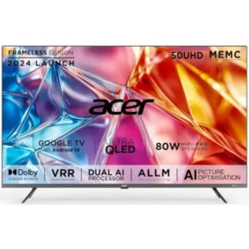 Acer Super Series AR50QDXGU2875AT 50 inch (127 cm) QLED 4K