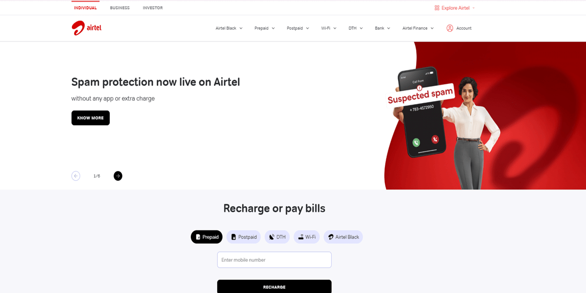 Airtel Work From Home Plans: High-Speed Internet Recharge