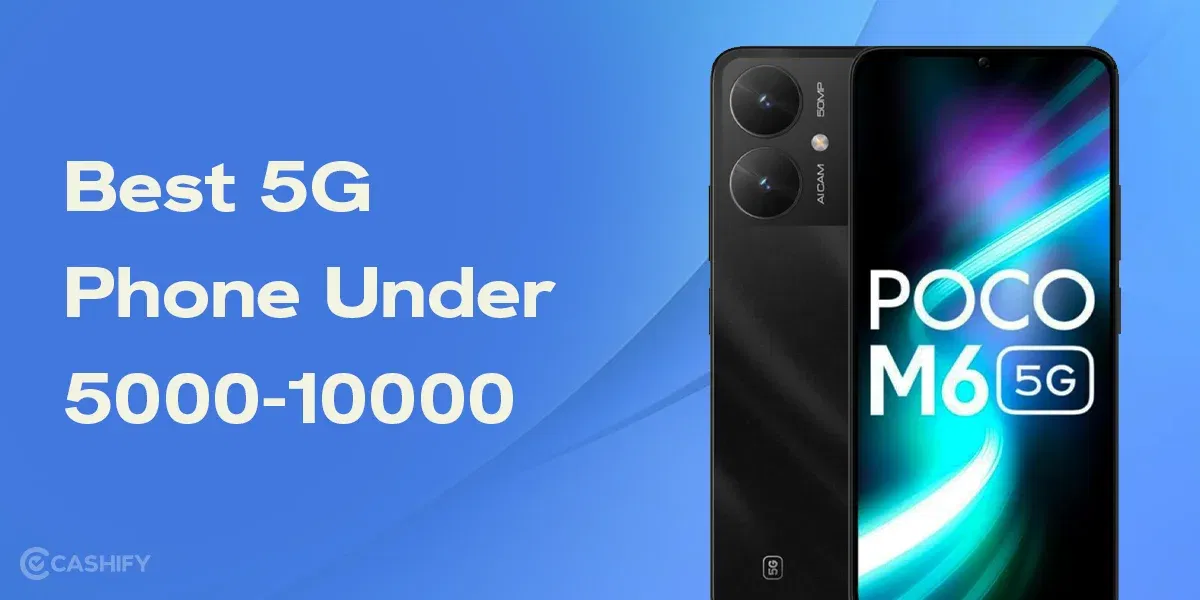 Best Affordable 5G Mobile Phones Under 5000 In India October 2025
