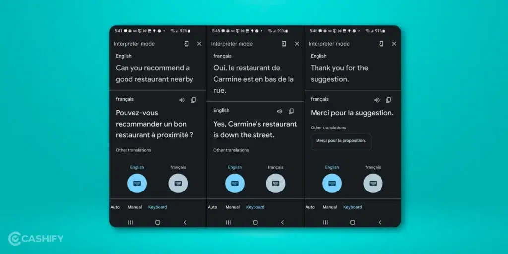 How to Translate Conversations in Real-Time Manually on Google Assistant