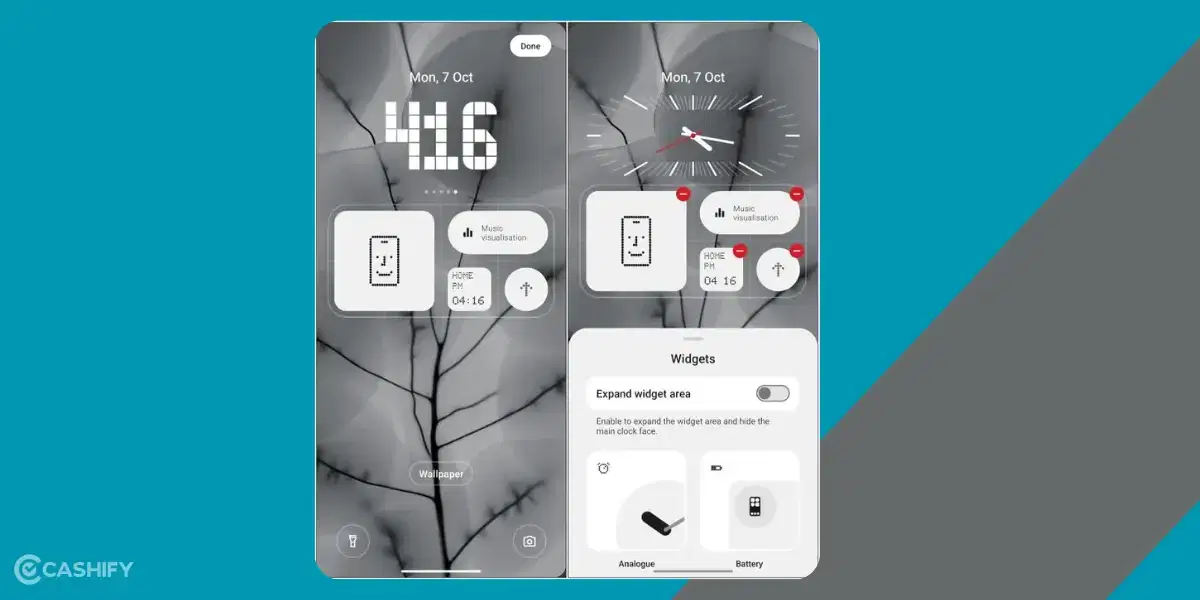 Widget for Nothing OS 3.0 features