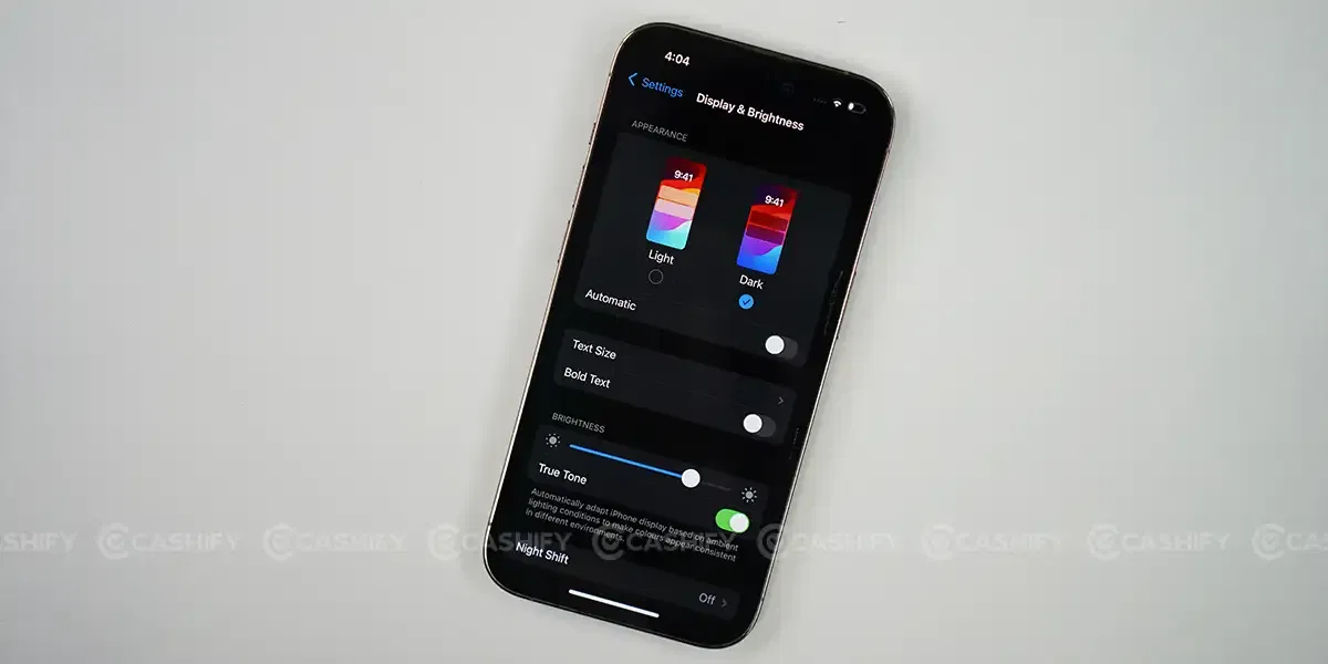Apple iPhone 14 Pro display