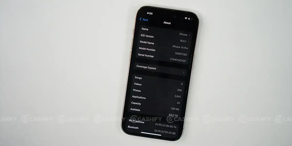 Apple iPhone 14 Pro system
