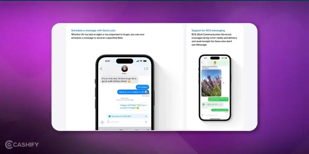 messages on ios18