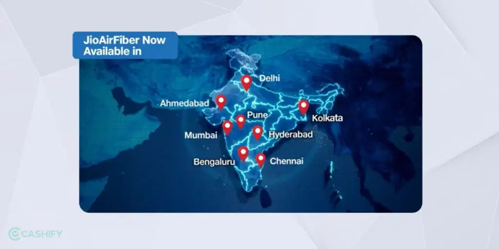 jio air fiber availability