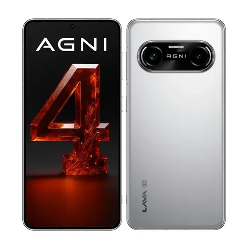 Lava Agni 4 5G Front And Back