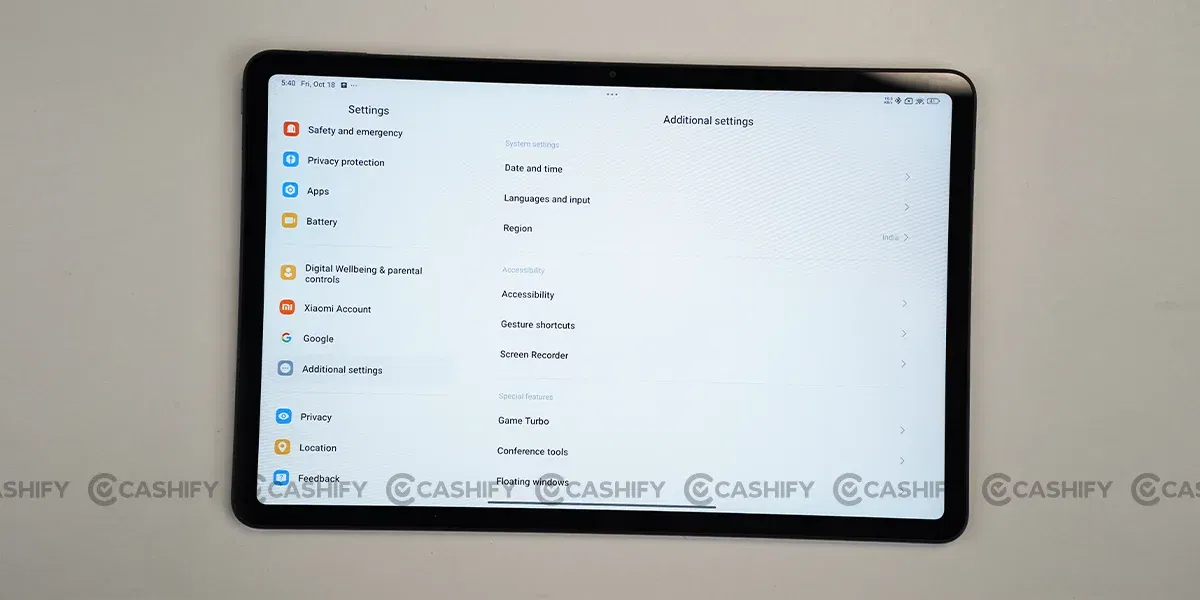 Redmi Pad Pro 5G review: Features