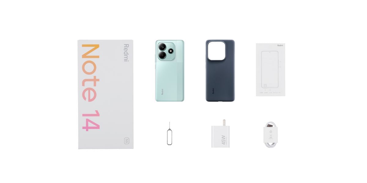 Xiaomi Redmi Note 14 review: Box content