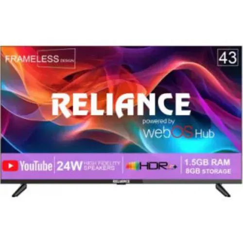 Reliance RGT43WB3972UHD 43 inch (109 cm) QLED 4K Front