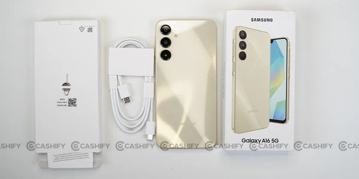 Samsung Galaxy A16 Box Contents