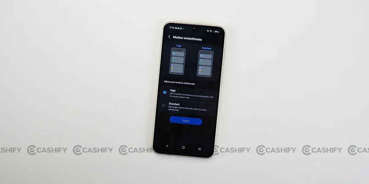 Samsung Galaxy A16 Refresh Rate
