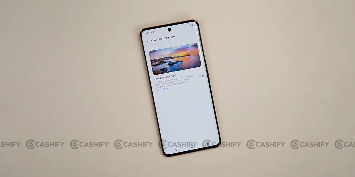 Visual Enhancement Feature