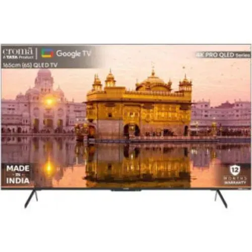Croma CREL065UGC024602 65 inch (165 cm) QLED 4K Front