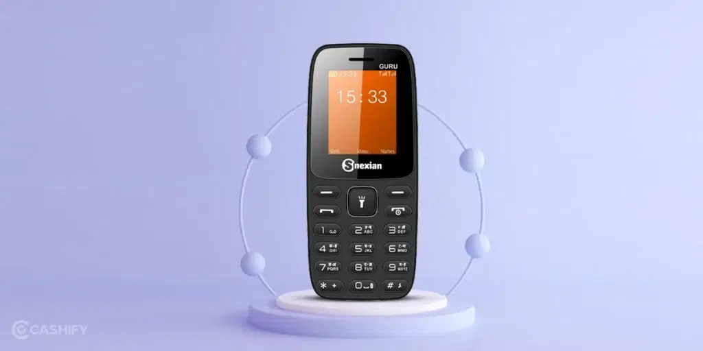 Snexian GURU 2171 (Black, Keypad Mobile Price 500