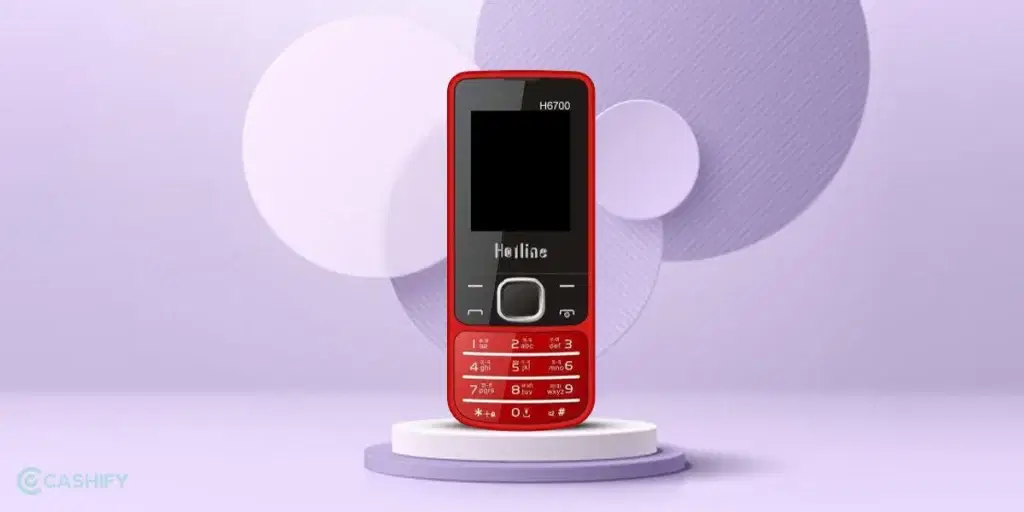 HOTLINE H6700 (Red), Keypad Mobile Price 500