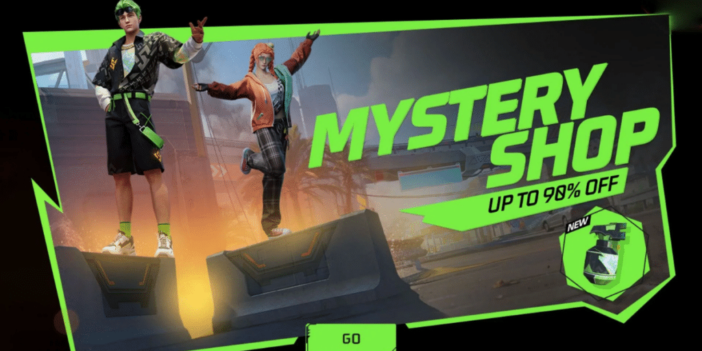 Free Fire Mystery Shop Event