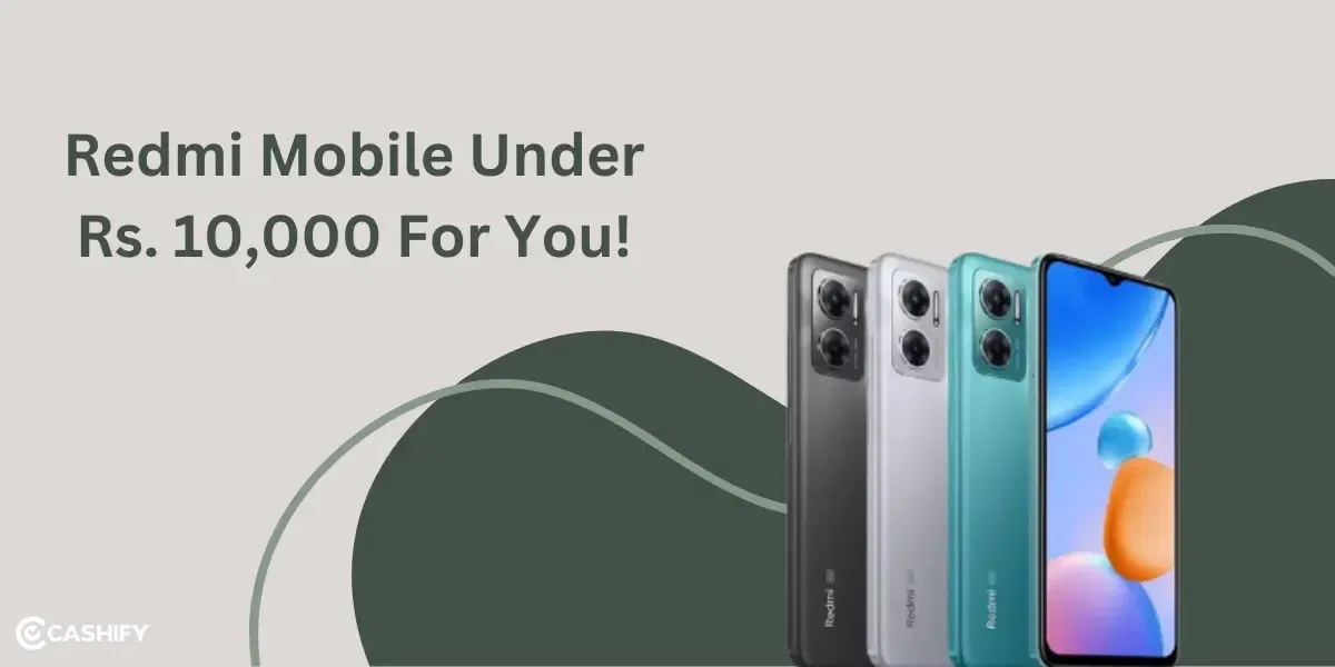 Top 5 Redmi Mobile Under Rs. 10,000 November 2025!