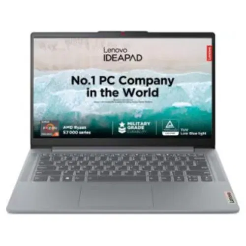 Lenovo IdeaPad Slim 3 14AMN8 82XN006TIN AMD Quad Core Ryzen 5 8 GB 512 SSD Windows 11 Front