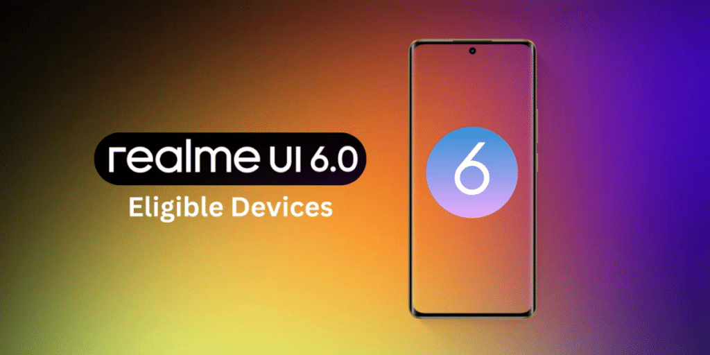 Realme UI 6 open beta release date and device list announced