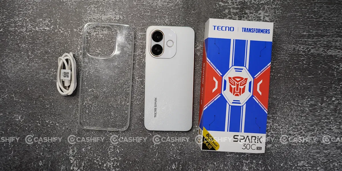 Tecno Spark 30C 5G Review: Box content