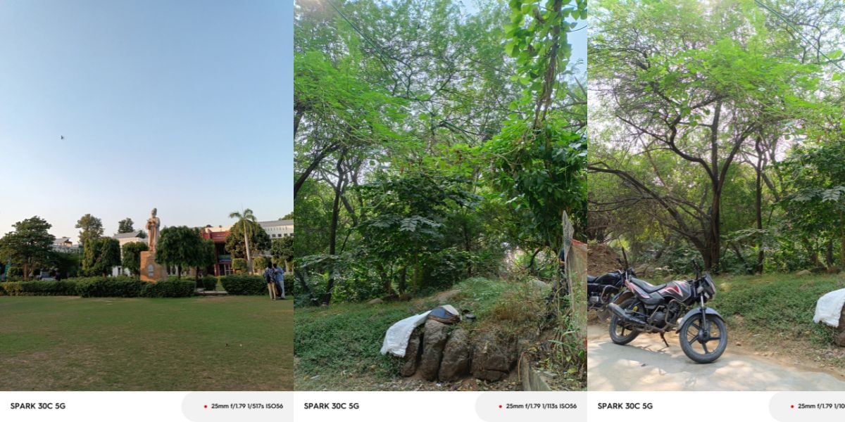 Tecno Spark 30C 5G camera sample