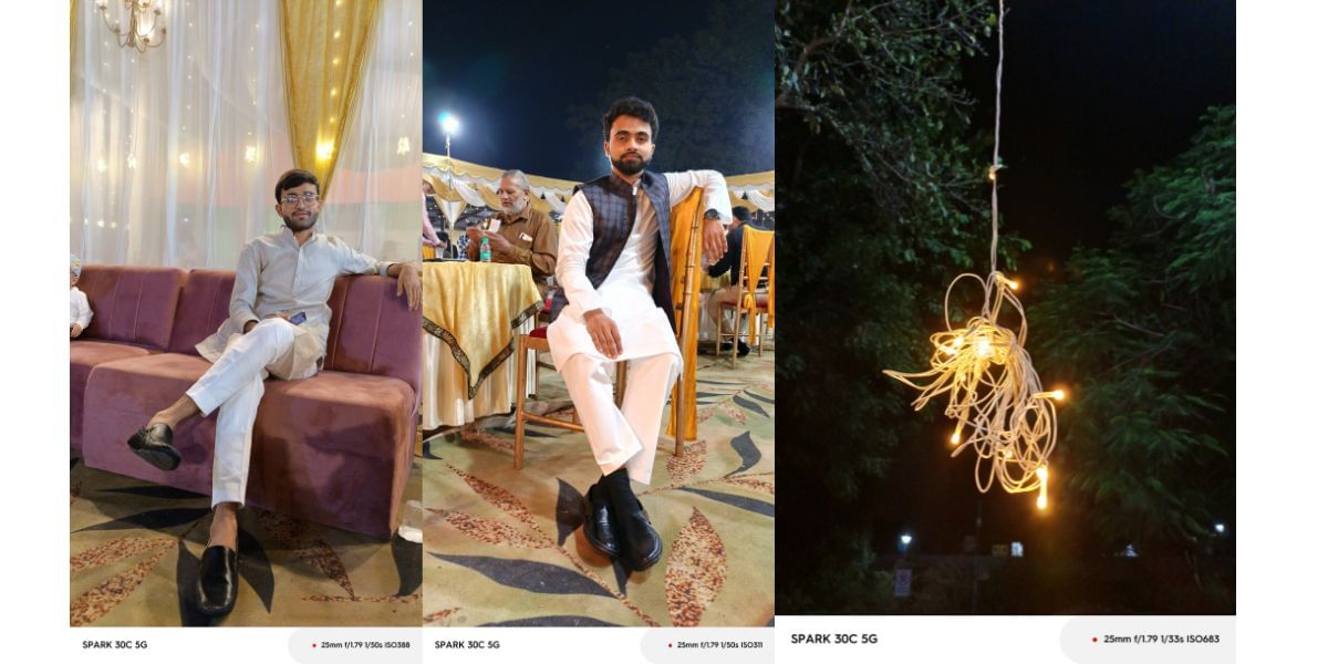 Tecno Spark 30C 5G camera sample