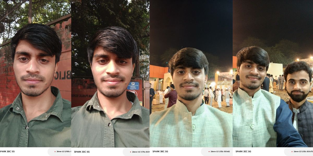 Tecno Spark 30C 5G camera sample