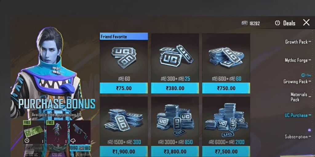 BGMI Sale