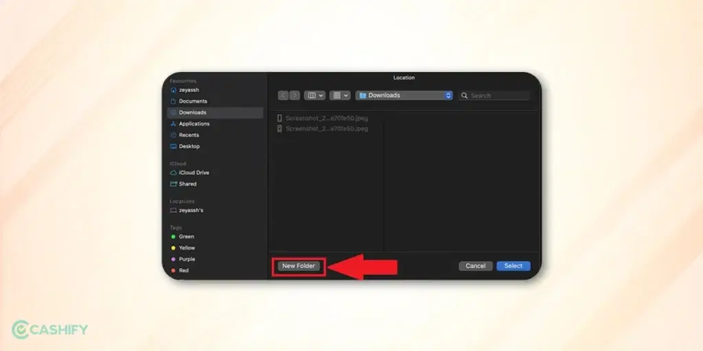 Change Download Location on Google Chrome for Mac - Step -3