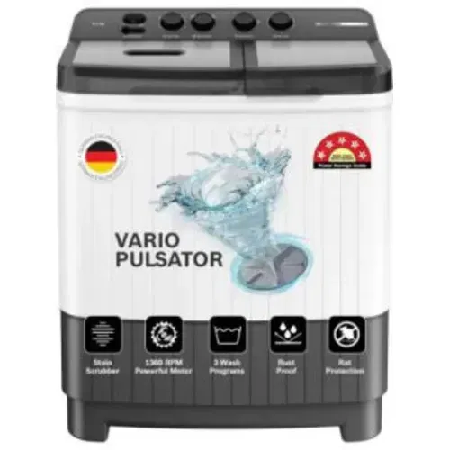 Bosch WJZ801W0IN 8 Kg Semi Automatic Top Load Front