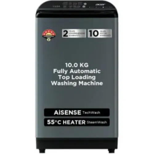 Acer AR10HFATLH2C2IG24D 10 Kg Fully Automatic Top Load Front