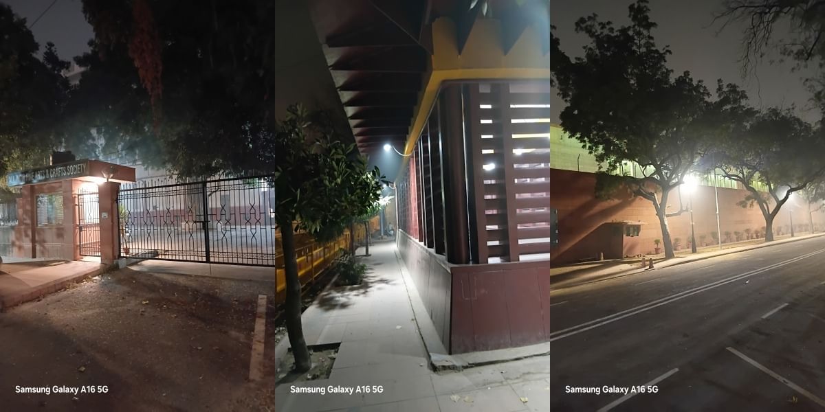 Samsung Galaxy A16 5G Night Sample 2