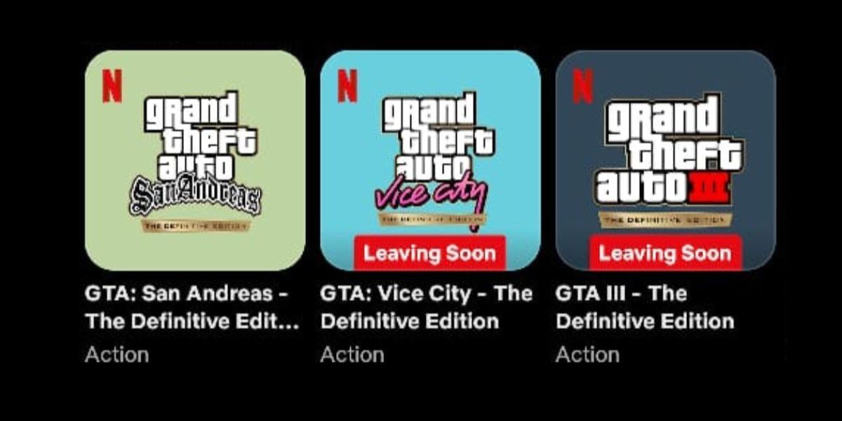 Bad News! These Popular GTA Games Are Leaving Netflix Soon