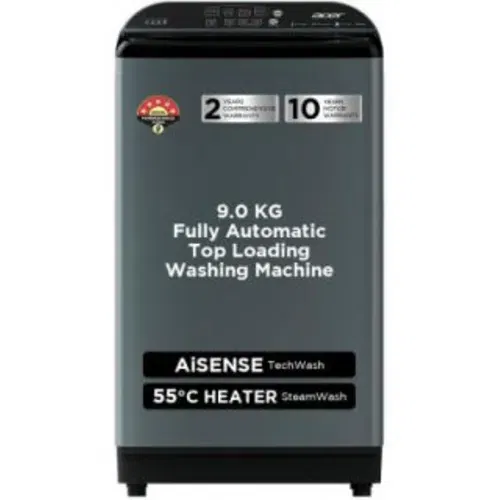 Acer AR90HFATLH2C2IG24D 9 Kg Fully Automatic Top Load Front