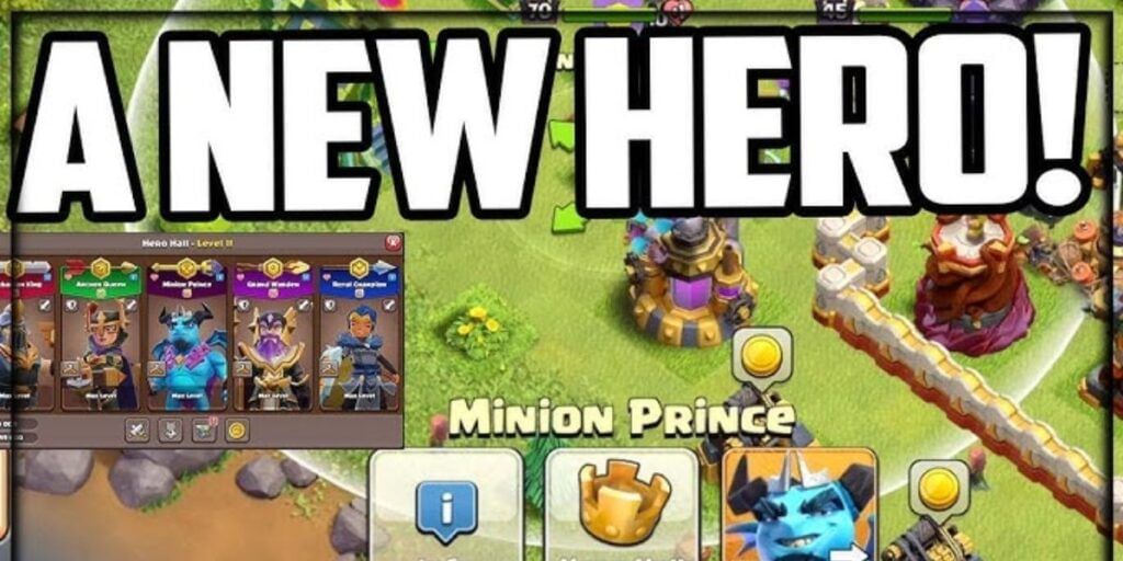 Heroes In Clash Of Clans Town Hall 17