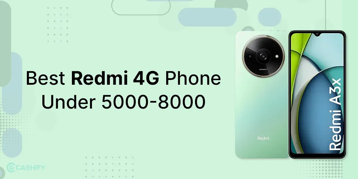 5 Best Redmi 4G Mobile Under 5000-8000 Price November 2025