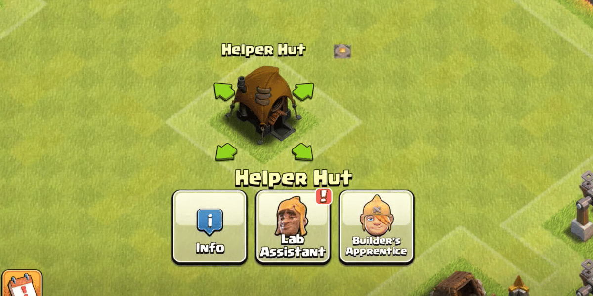 What Is Helper Hut In COC? Build Costs And Benefits