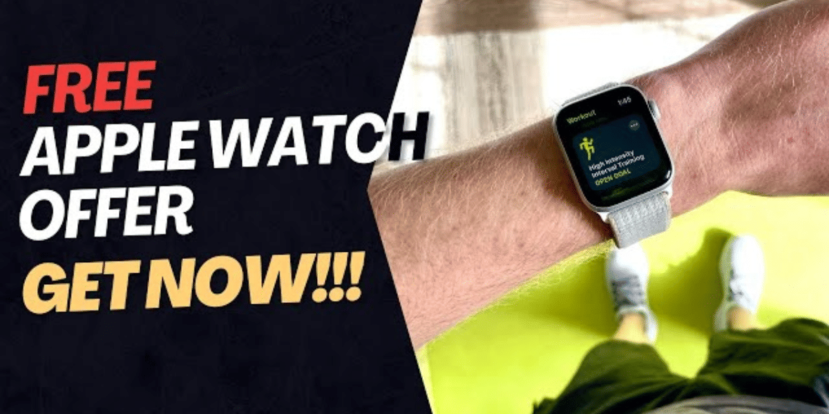 Get Free Apple Watch For Walking Just 15K Steps Daily: Here’s How