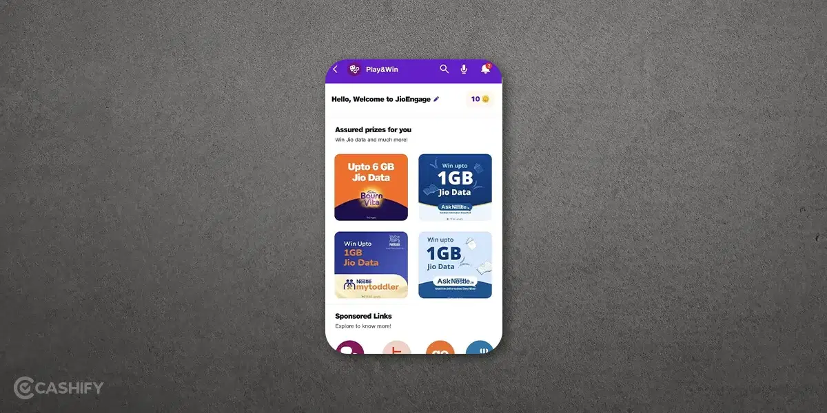 Jio free data- all