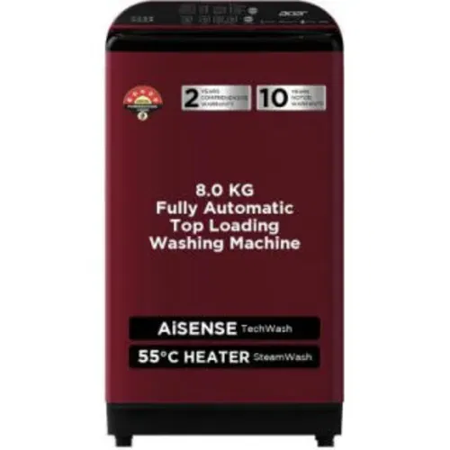 Acer AR80HFATLH2C2CR24D 8 Kg Fully Automatic Top Load Front