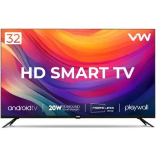 VW Playwall Frameless Series VW32F5 32 inch (81 cm) LED HD-Ready Front