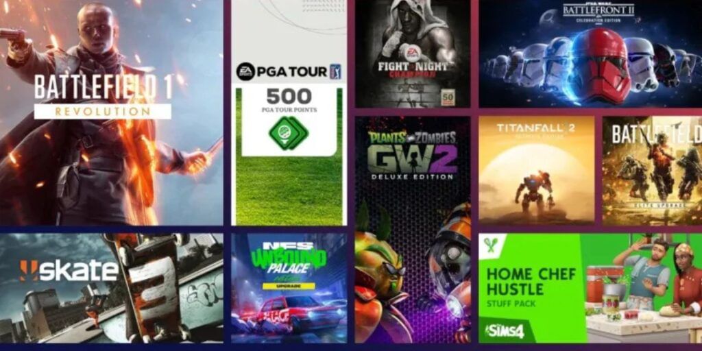 EA games and gifts for free this holiday season