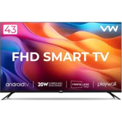 VW Playwall Frameless Series VW43F2 43 inch (109 cm) LED Full HD Front