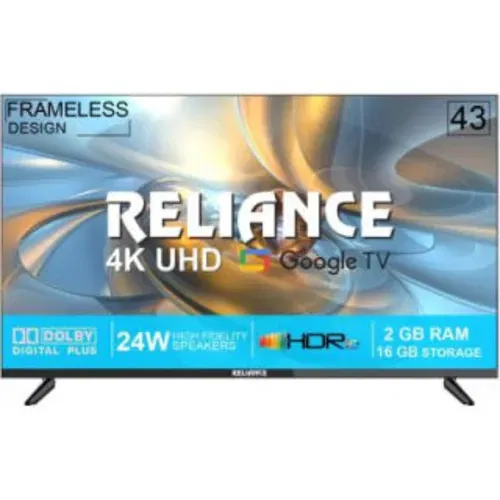 Reliance RW43GD8676UHD 43 inch (109 cm) LED 4K Front