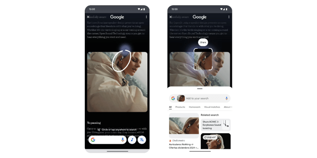 Nothing phones will soon be able to access Google's Circle to Search feature.
