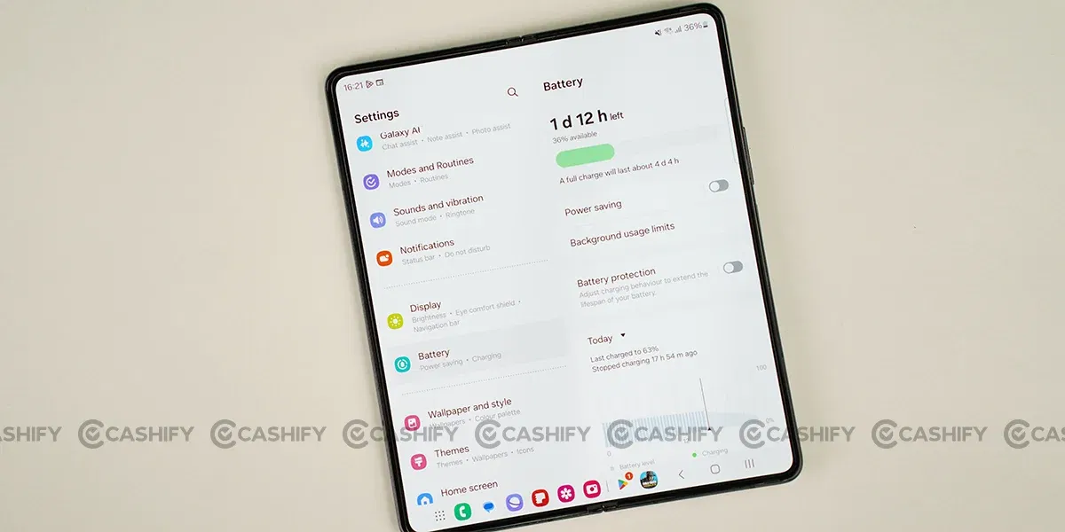 Samsung Galaxy Z Fold 5 Battery