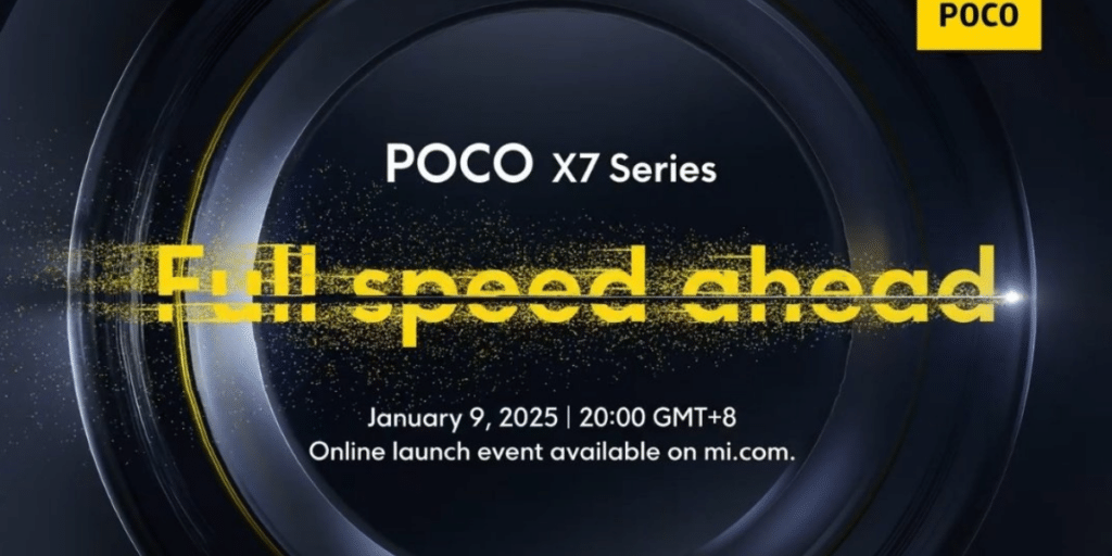 Poco X7 India Launch Date Announced